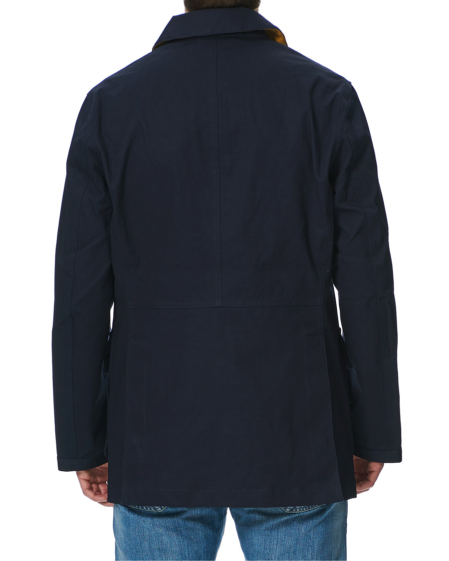 Herr | Jackor | Hackett | Summer Car Coat Navy
