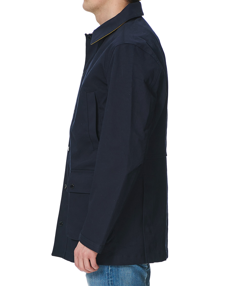 Herr | Jackor | Hackett | Summer Car Coat Navy