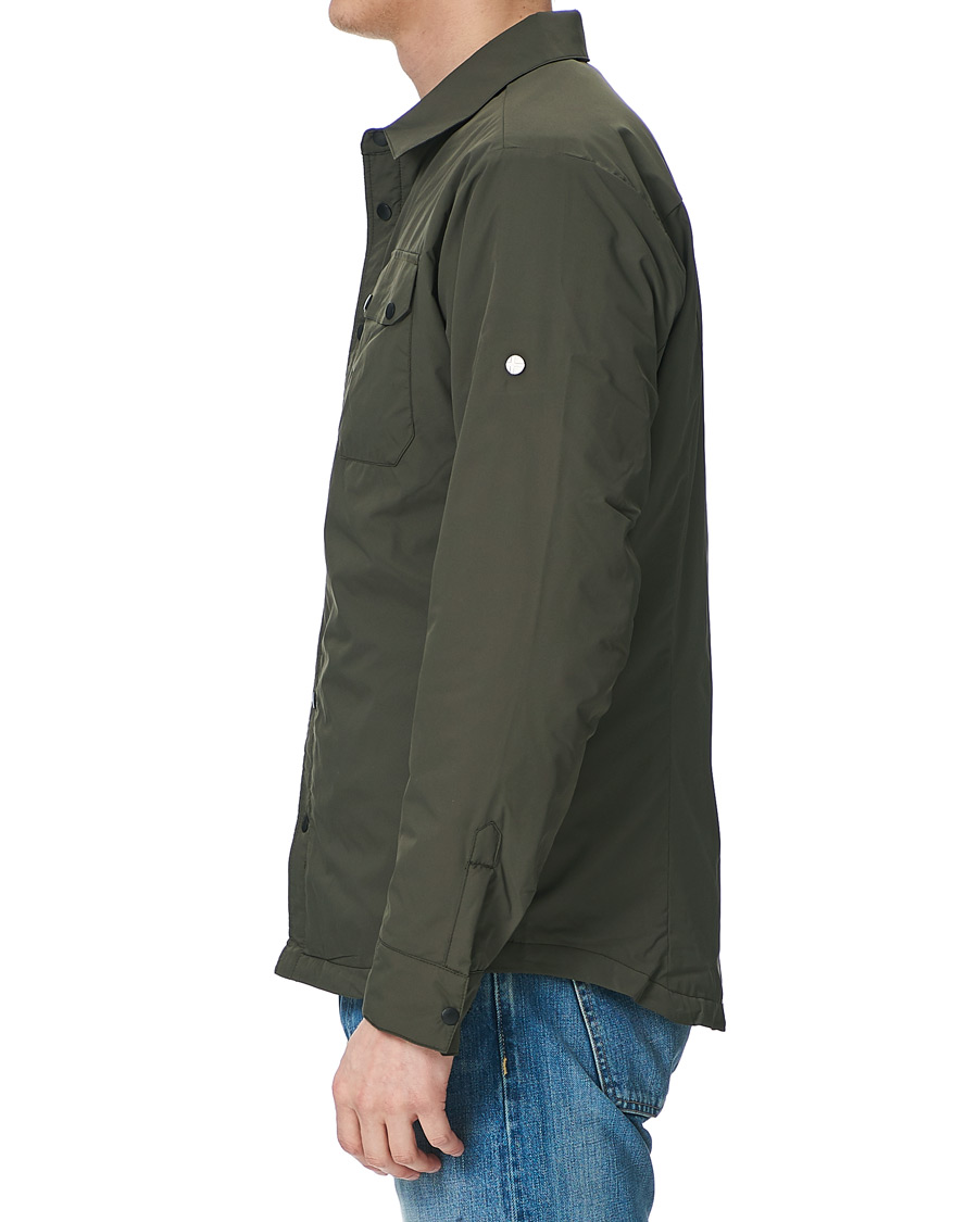 Herr | Scandinavian Edition Move Light Padded Shirt Jacket Dark Olive | Scandinavian Edition | Move Light Padded Shirt Jacket Dark Olive