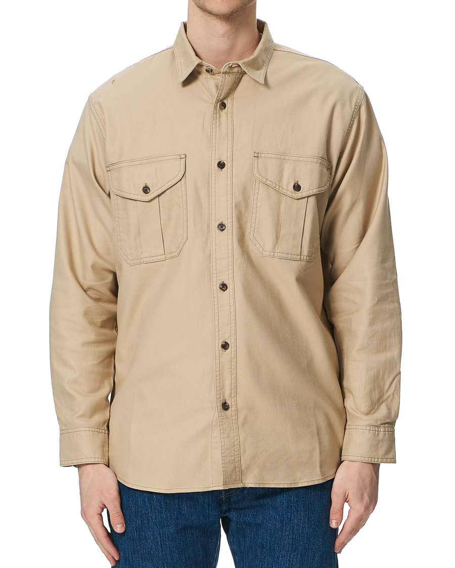 Herr | Skjortor | Filson | Lightweight Alaskan Guide Shirt Light Khaki