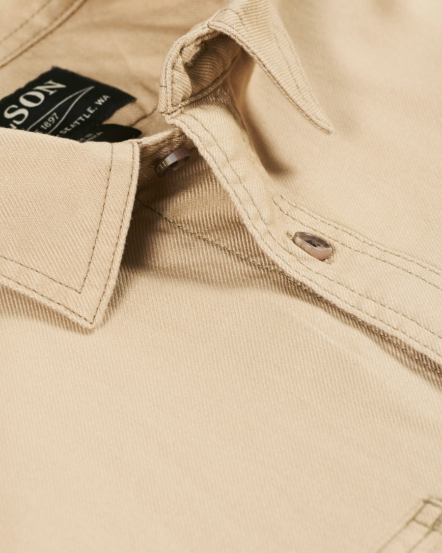 Herr | Skjortor | Filson | Lightweight Alaskan Guide Shirt Light Khaki