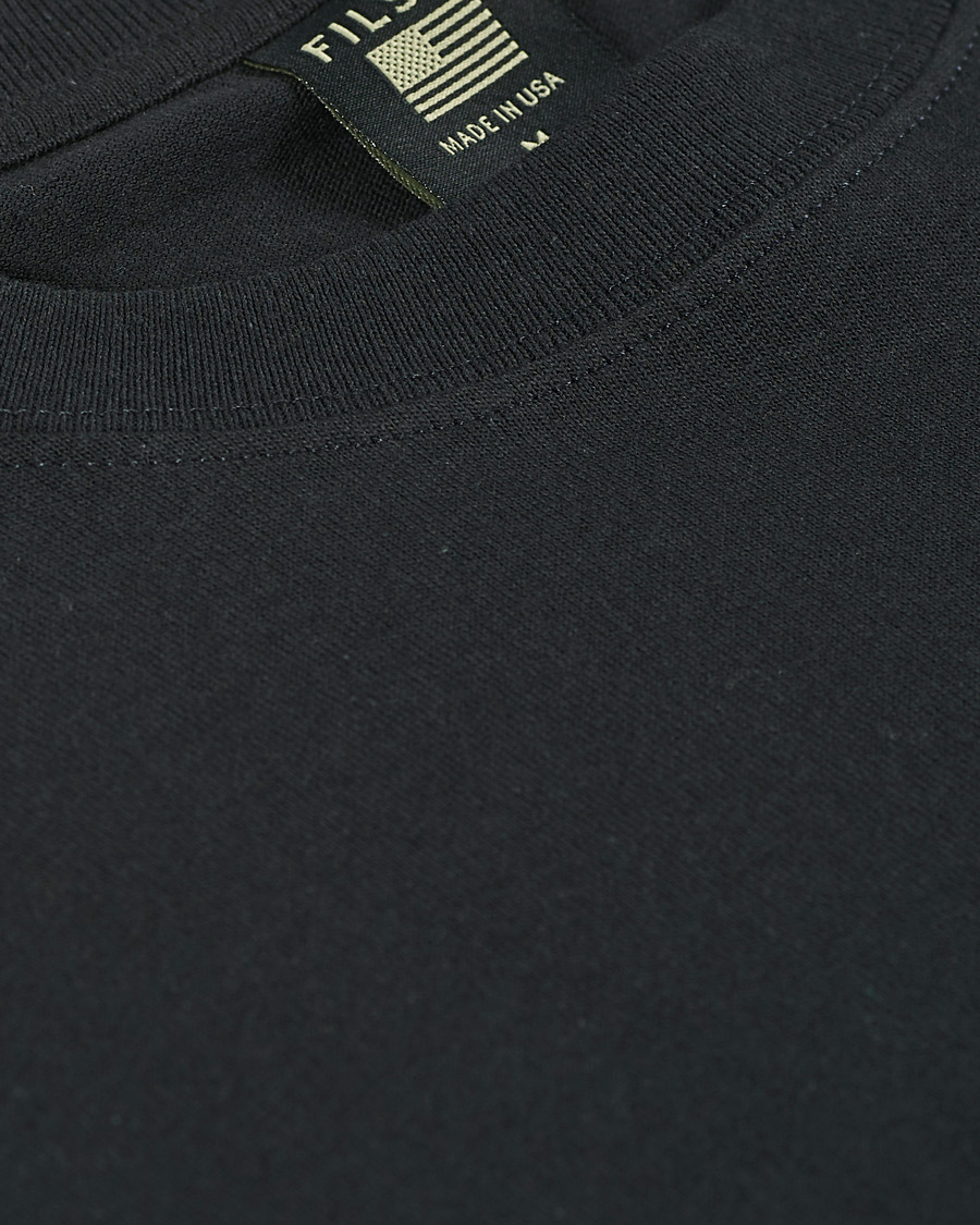 Herr | T-Shirts | Filson | Pioneer Solid One Pocket Tee Black