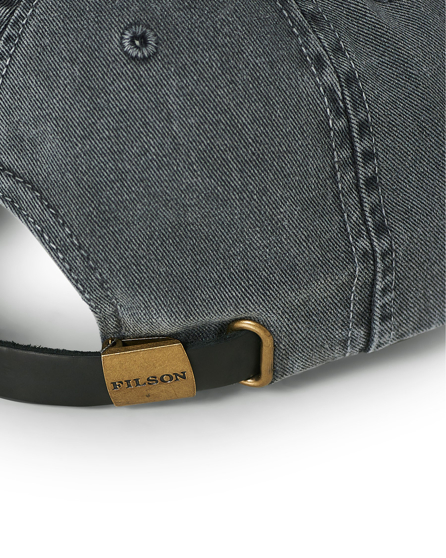 Herr | Filson Washed Low Profile Cap Faded Black | Filson | Washed Low Profile Cap Faded Black