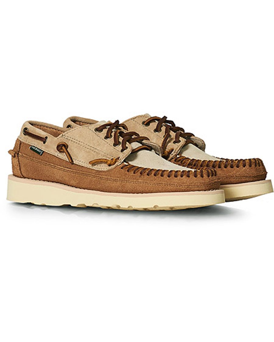 Herr | Sebago Cayuga Suede Campside Shoe Camel/Cognac | Sebago | Cayuga Suede Campside Shoe Camel/Cognac