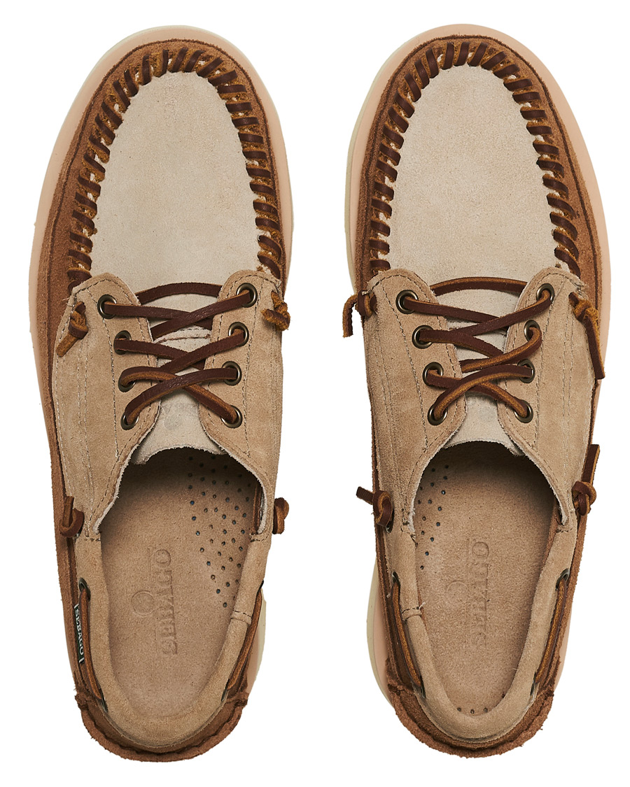 Herr | Sebago Cayuga Suede Campside Shoe Camel/Cognac | Sebago | Cayuga Suede Campside Shoe Camel/Cognac