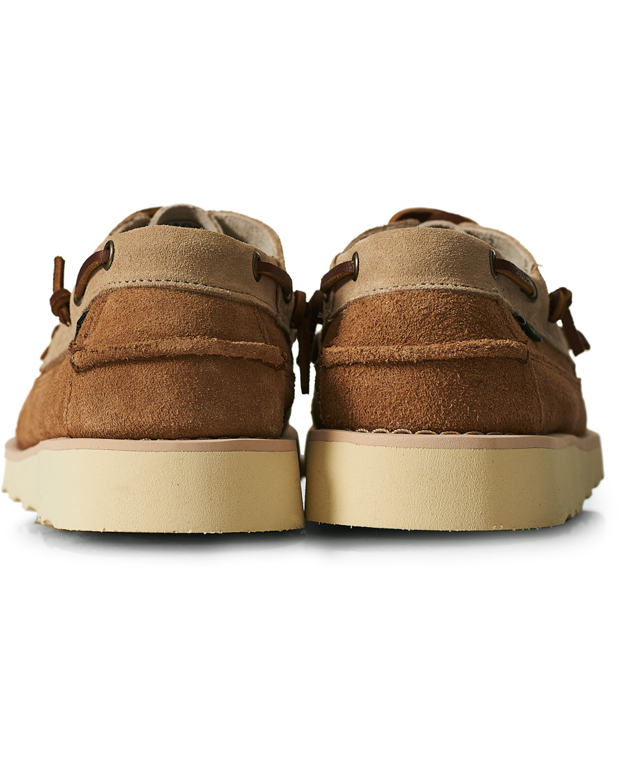 Herr | Sebago Cayuga Suede Campside Shoe Camel/Cognac | Sebago | Cayuga Suede Campside Shoe Camel/Cognac