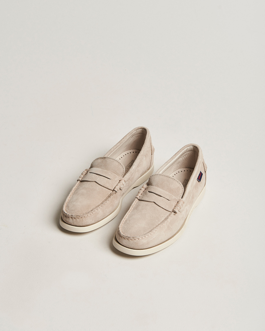 Herr | Mockaskor | Sebago | Dan Suede Loafer Brown Taupe