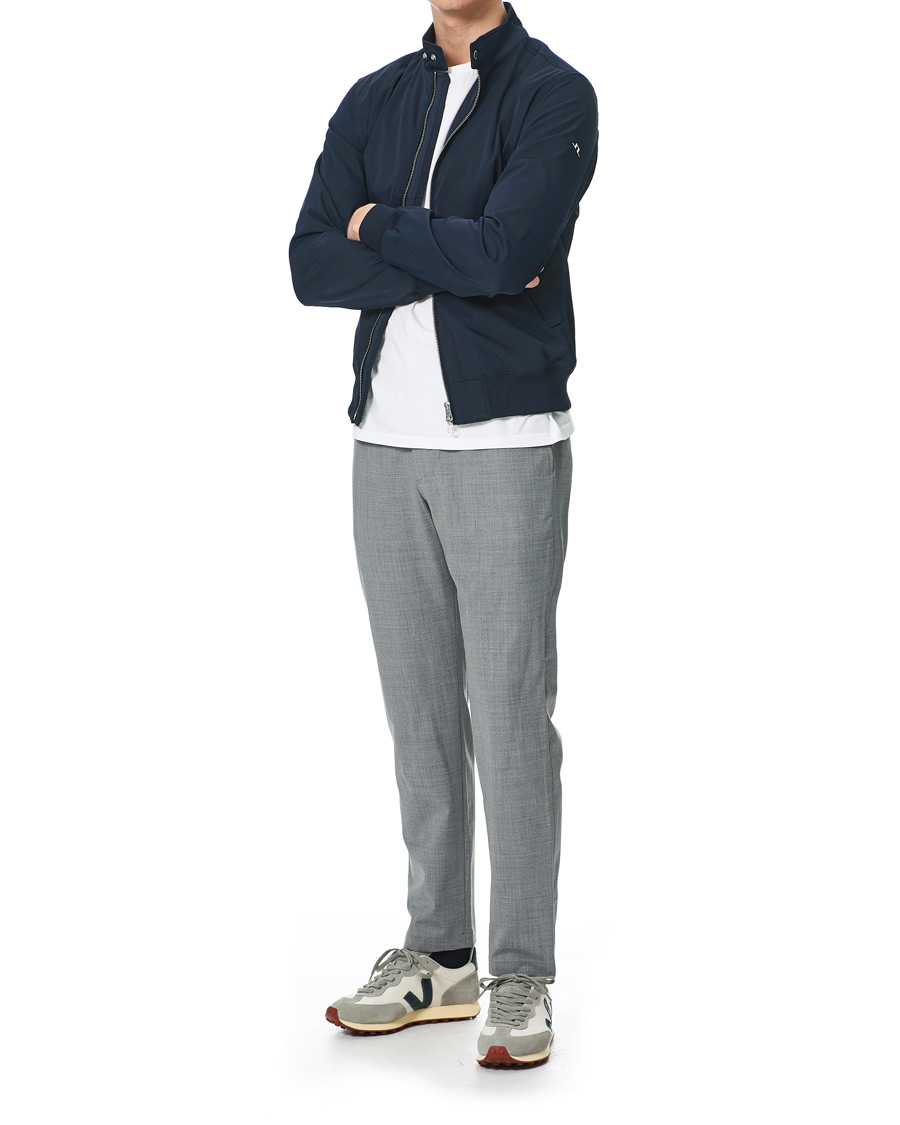 Herr | Veja Rio Branco Running Sneaker Gravel Nautico Oxford Grey | Veja | Rio Branco Running Sneaker Gravel Nautico Oxford Grey