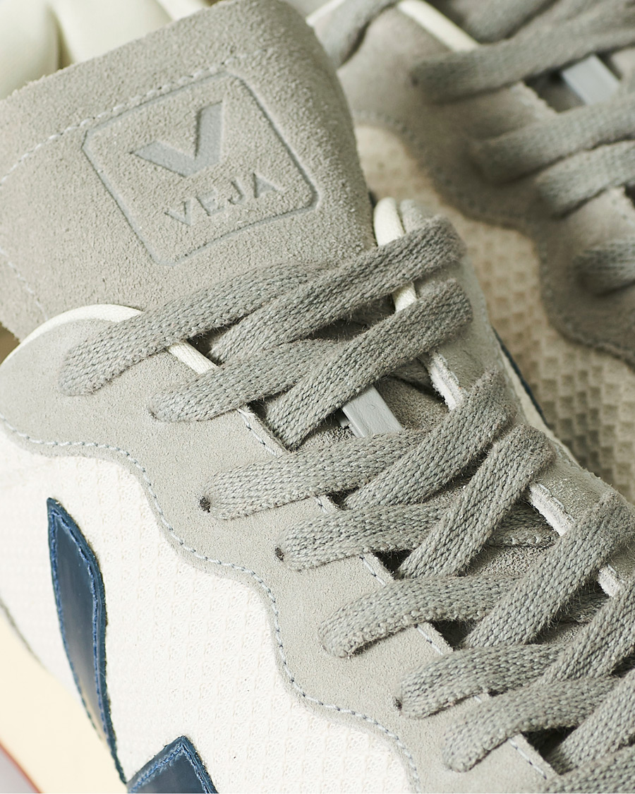 Herr | Veja Rio Branco Running Sneaker Gravel Nautico Oxford Grey | Veja | Rio Branco Running Sneaker Gravel Nautico Oxford Grey