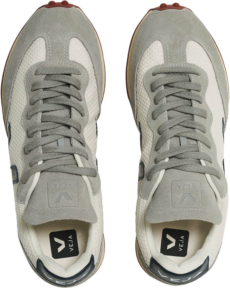 Herr | Veja Rio Branco Running Sneaker Gravel Nautico Oxford Grey | Veja | Rio Branco Running Sneaker Gravel Nautico Oxford Grey