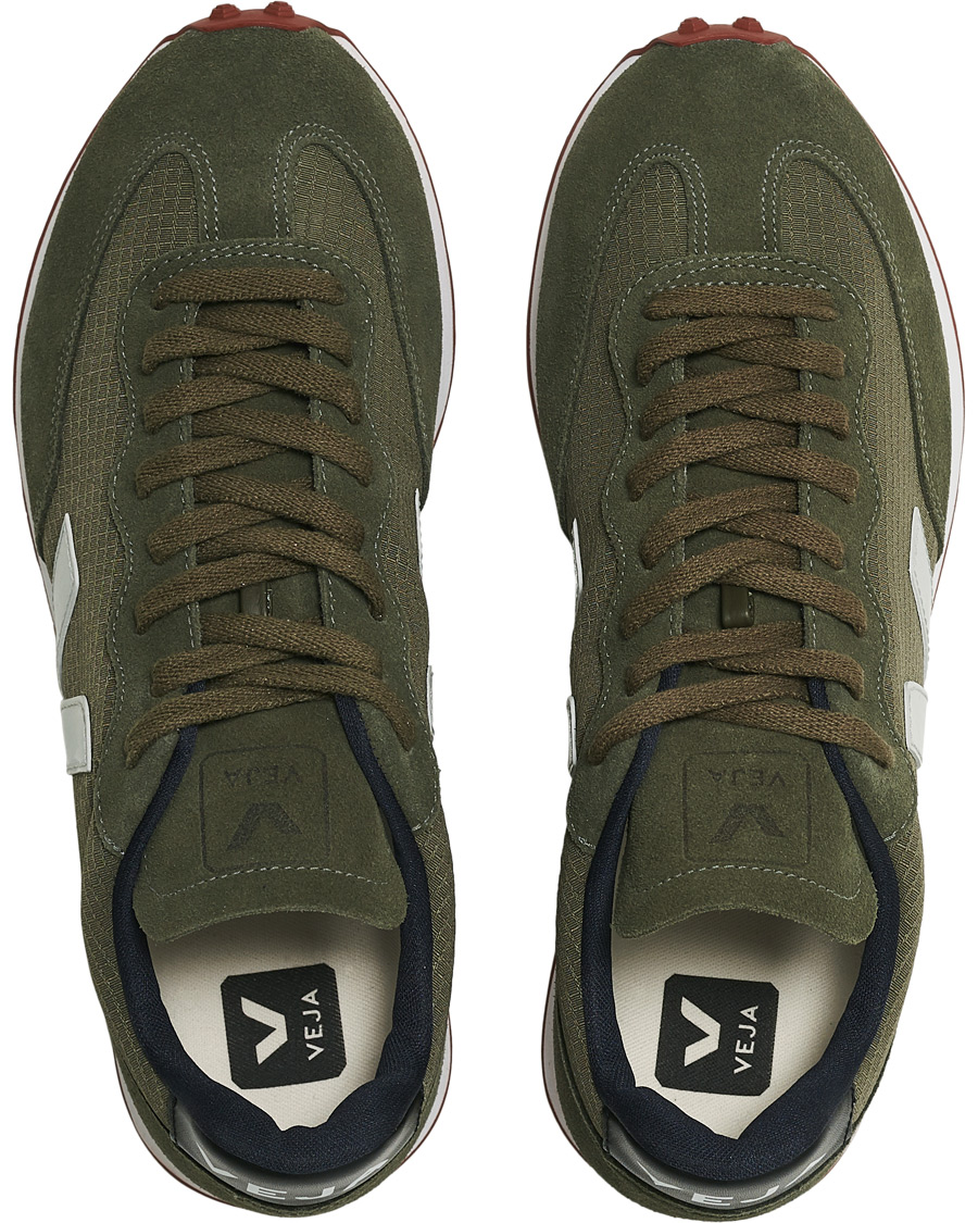 Herr | Veja Rio Branco Running Sneaker Kaki Pearl | Veja | Rio Branco Running Sneaker Kaki Pearl
