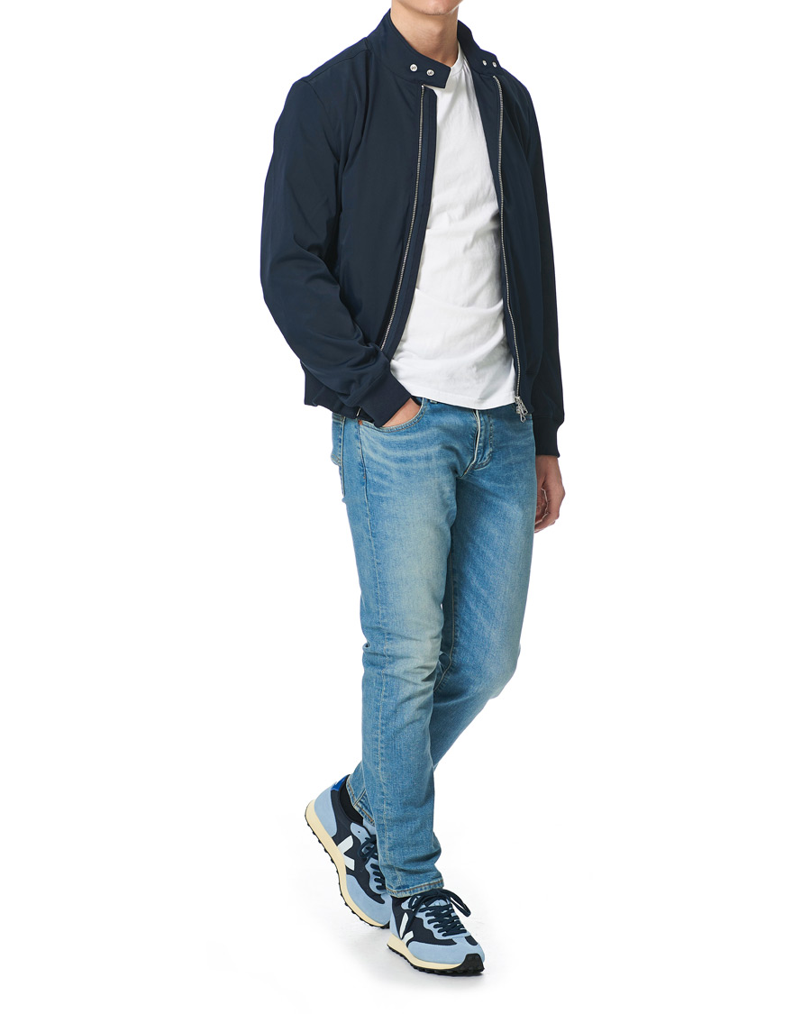 Herr | Veja Rio Branco Running Sneaker Menthol Steel | Veja | Rio Branco Running Sneaker Menthol Steel