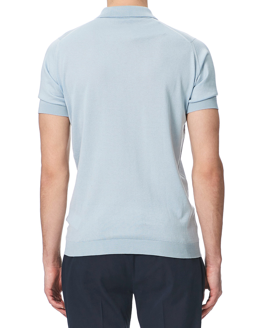 Herr | Pikéer | John Smedley | Adrian Sea Island Polo Coast Blue