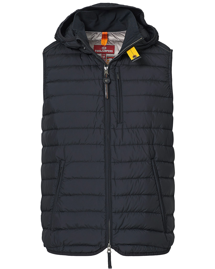 Herr | Jackor | Parajumpers | Porter Lightweight Hooded Vest Black