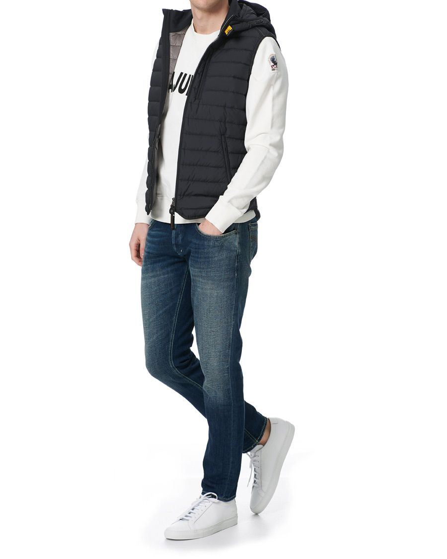 Herr | Jackor | Parajumpers | Porter Lightweight Hooded Vest Black