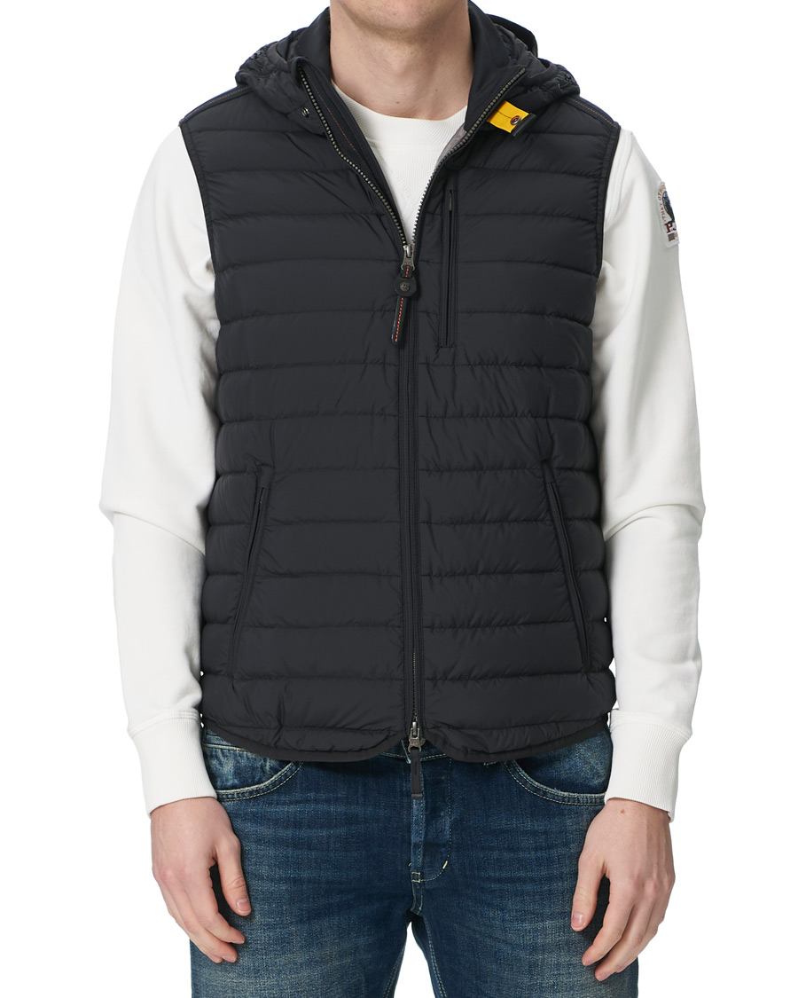 Herr | Jackor | Parajumpers | Porter Lightweight Hooded Vest Black