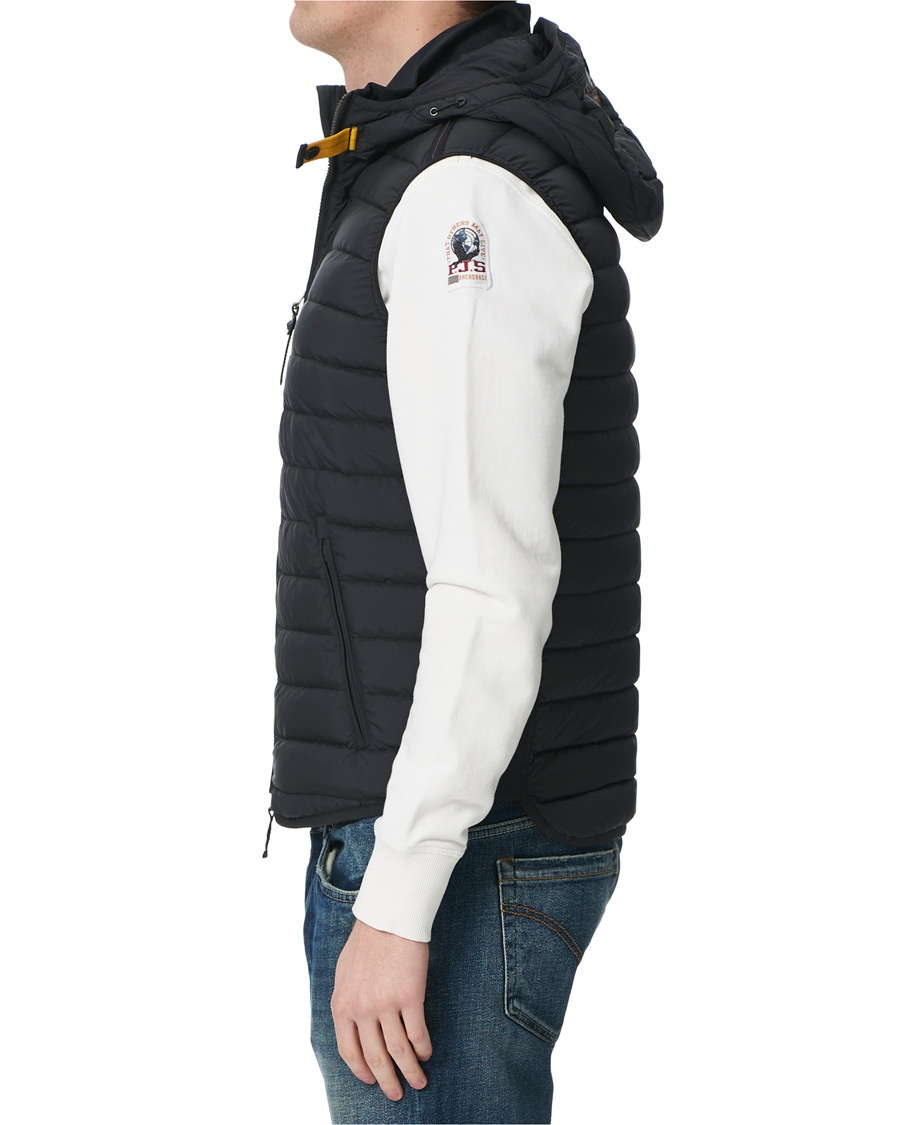 Herr | Jackor | Parajumpers | Porter Lightweight Hooded Vest Black