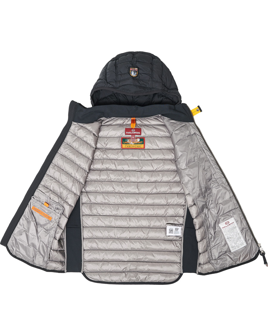 Herr | Jackor | Parajumpers | Porter Lightweight Hooded Vest Black