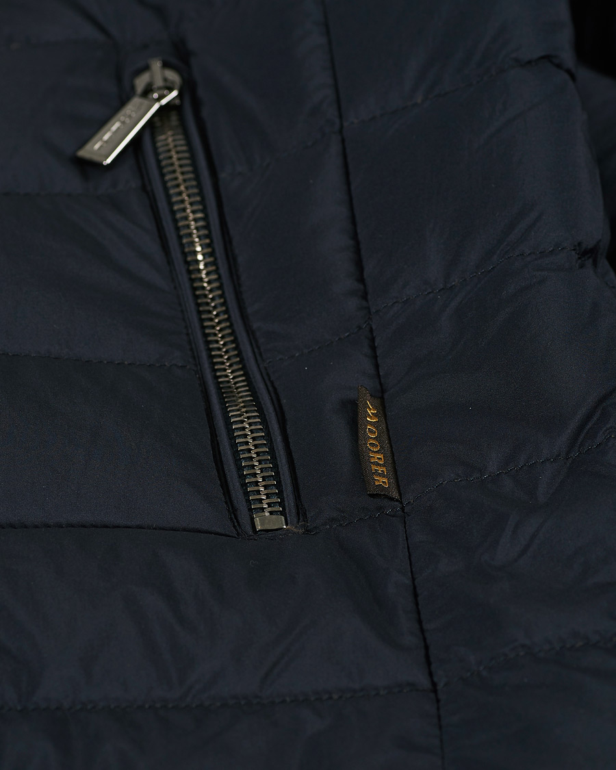 Herr | Jackor | MooRER | Hybrid Padded Jacket Dark Blue