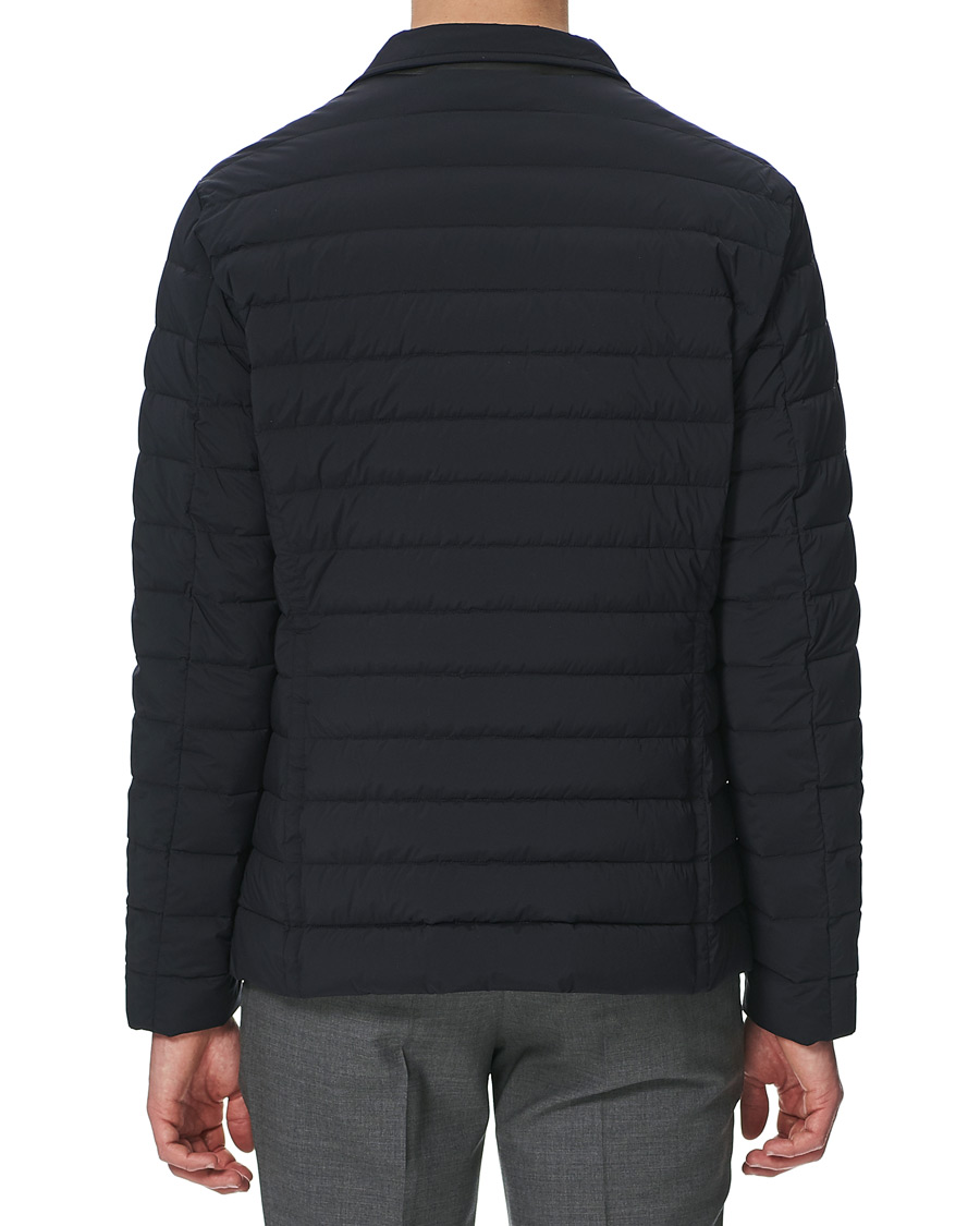 Herr | Jackor | MooRER | Down Padded Blazer Jacket Navy