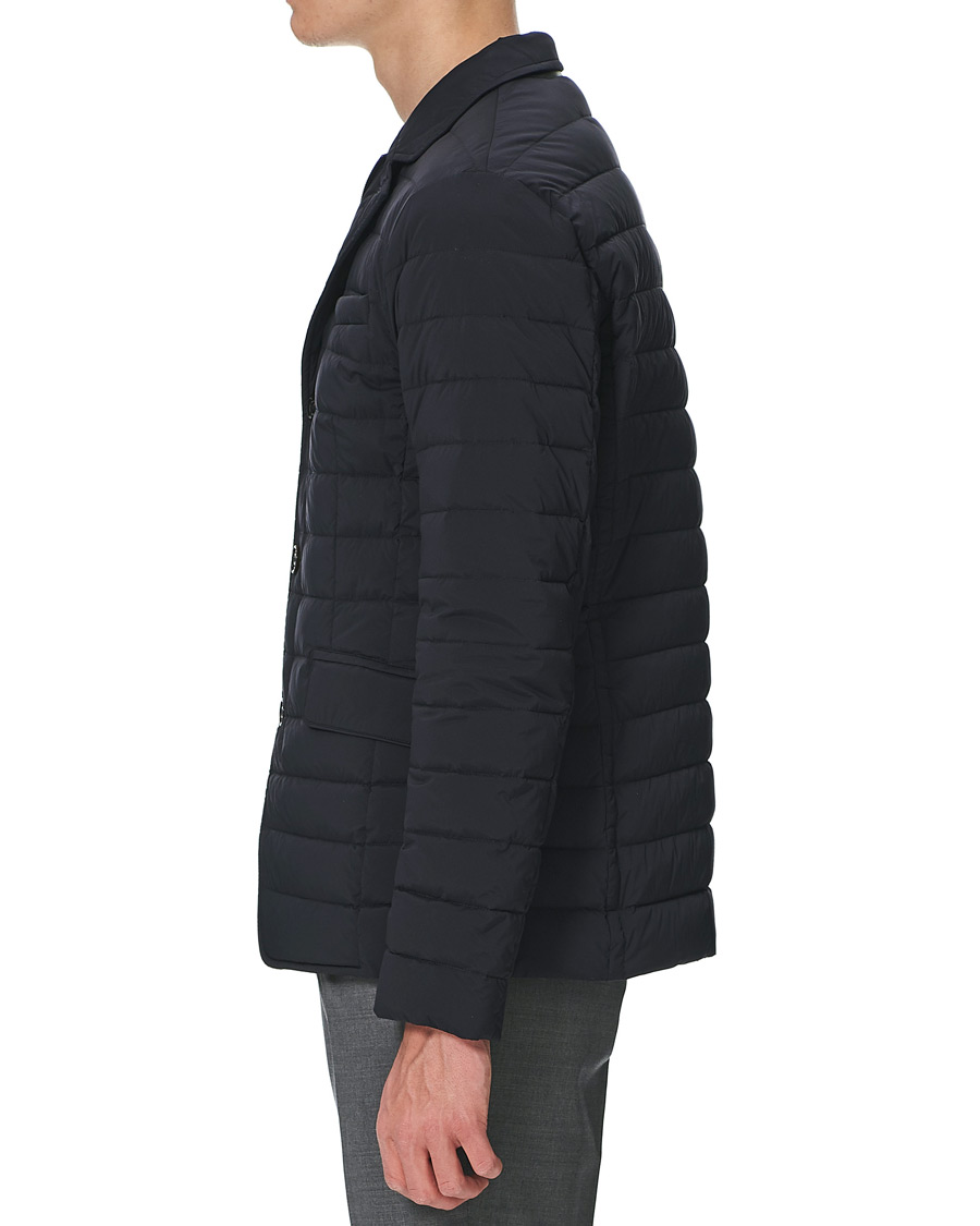 Herr | Jackor | MooRER | Down Padded Blazer Jacket Navy