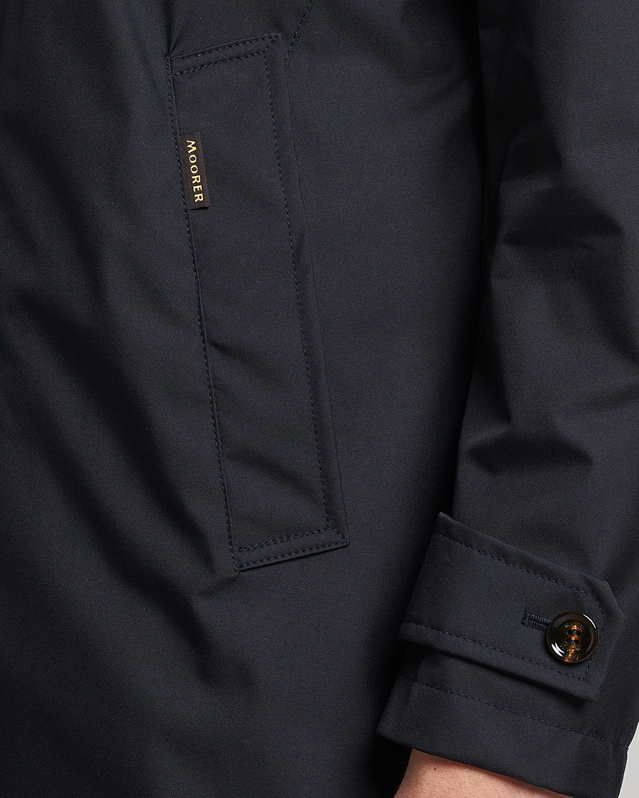 Herr | Jackor | MooRER | Waterproof Car Coat Navy