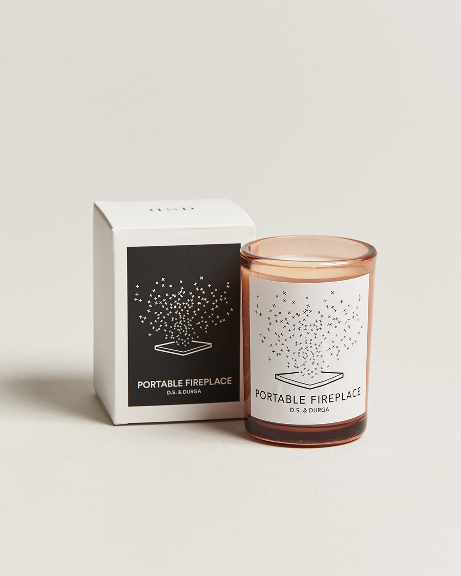 Herr | Doftljus | D.S. & Durga | Portable Fireplace Scented Candle 200g
