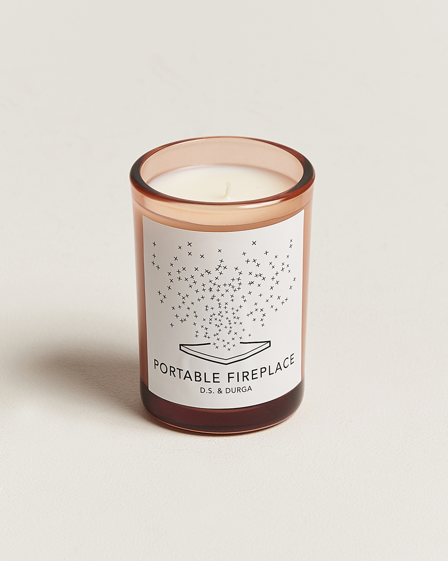 Herre | Duftlys | D.S. & Durga | Portable Fireplace Scented Candle 200g