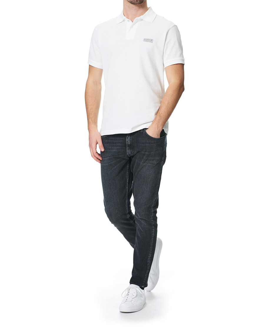 Herr | Pikéer | Barbour International | Essential Polo White