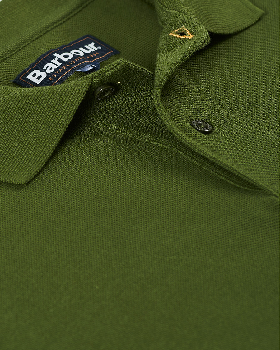 Herr | Pikéer | Barbour Lifestyle | Sports Polo Rifle Green