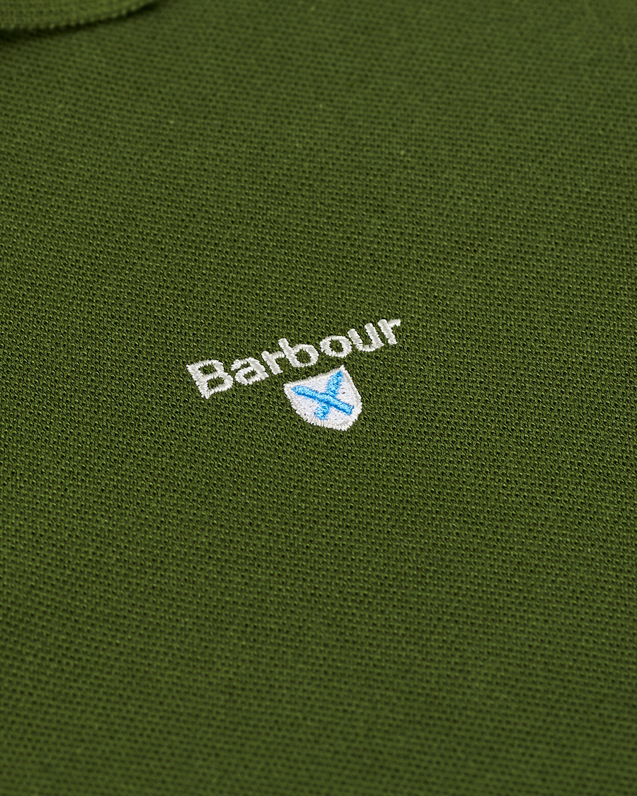Herr | Pikéer | Barbour Lifestyle | Sports Polo Rifle Green
