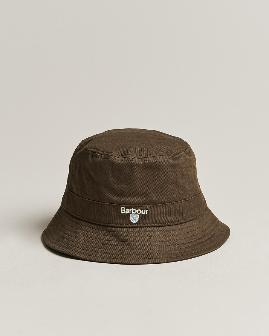 Herr | Barbour Lifestyle Cascade Bucket Hat Olive | Barbour Lifestyle | Cascade Bucket Hat Olive