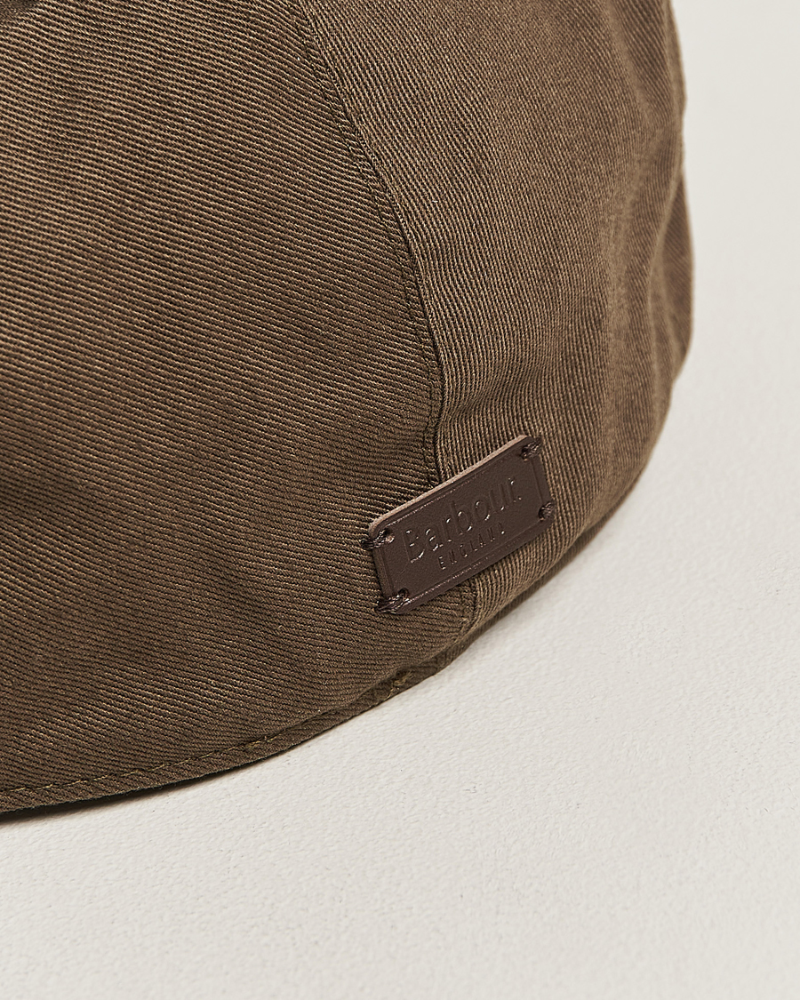 Herr | Hattar & kepsar | Barbour Lifestyle | Finnean Cotton Cap Olive