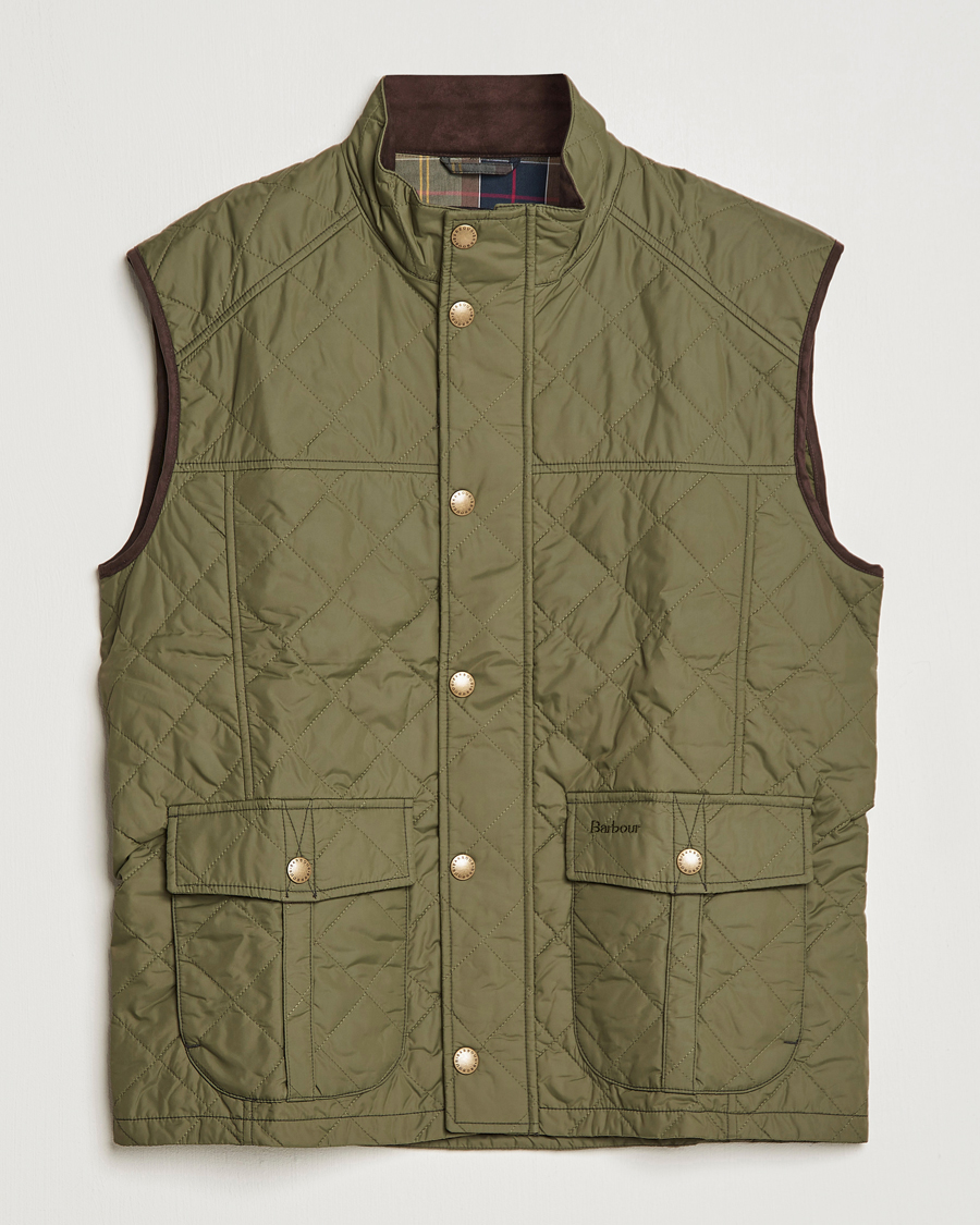 Herr | Jackor | Barbour Lifestyle | Explorer Gilet Mid Olive