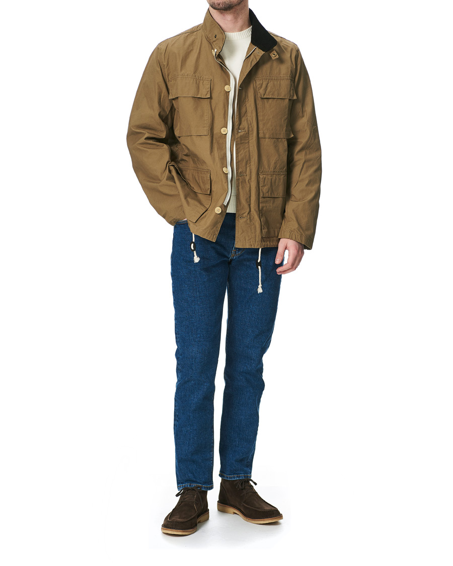 Herr | Jackor | Barbour Lifestyle | Flyn Field Jacket Stone
