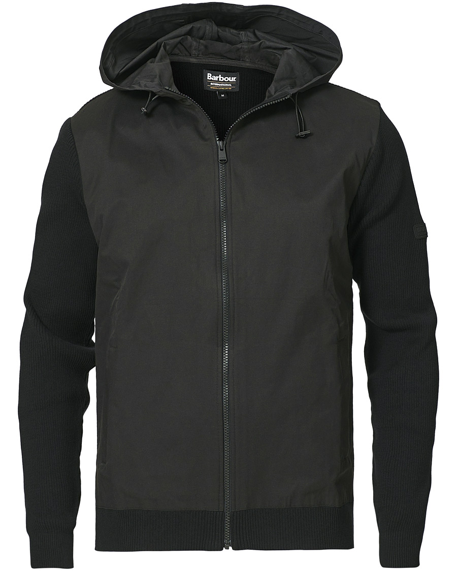 Herr | Jackor | Barbour International | Hairpin Hybrid Jacket Black