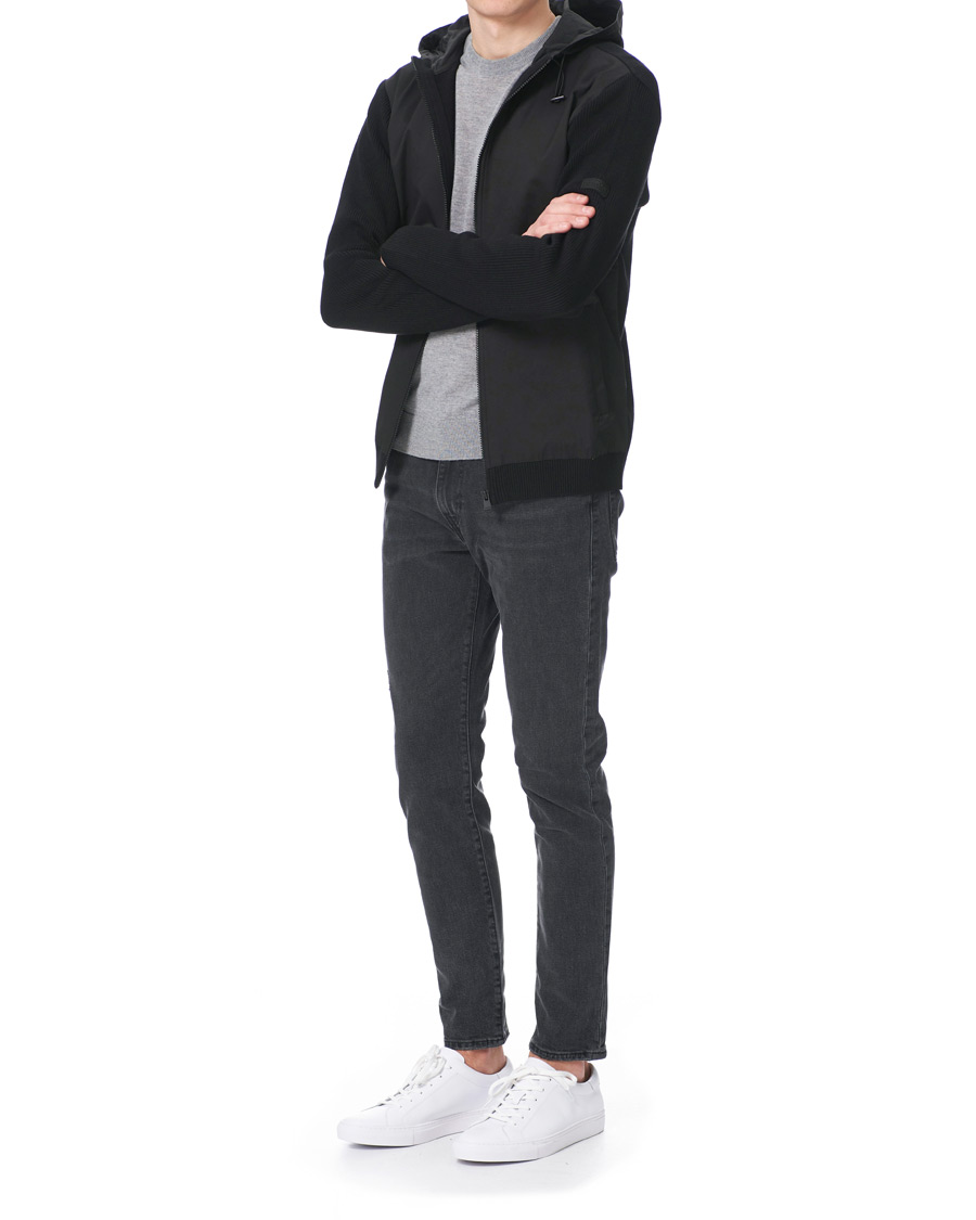 Herr | Jackor | Barbour International | Hairpin Hybrid Jacket Black