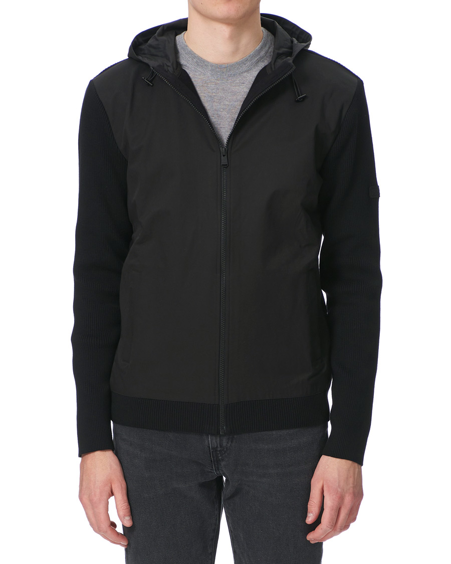 Herr | Jackor | Barbour International | Hairpin Hybrid Jacket Black