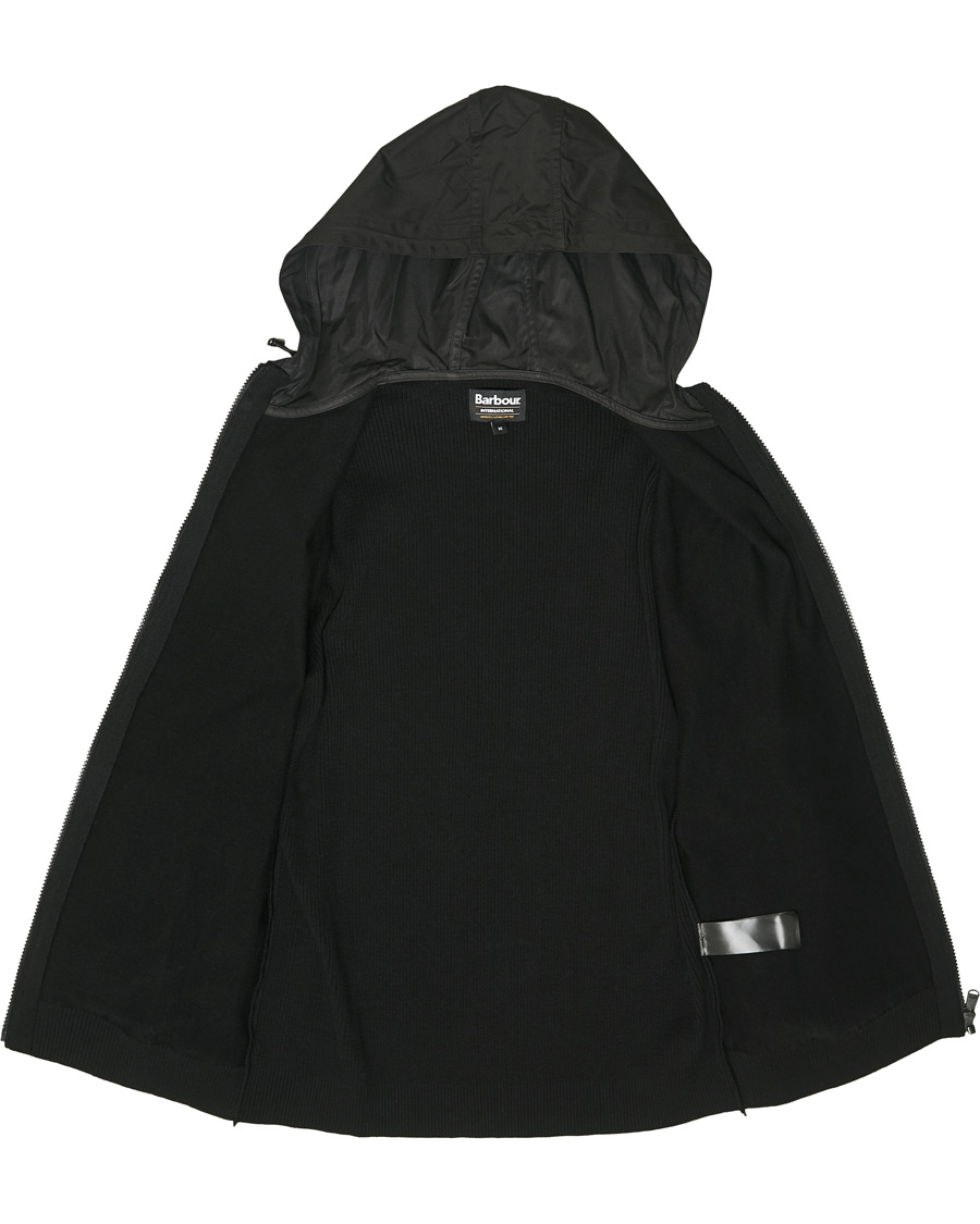 Herr | Jackor | Barbour International | Hairpin Hybrid Jacket Black