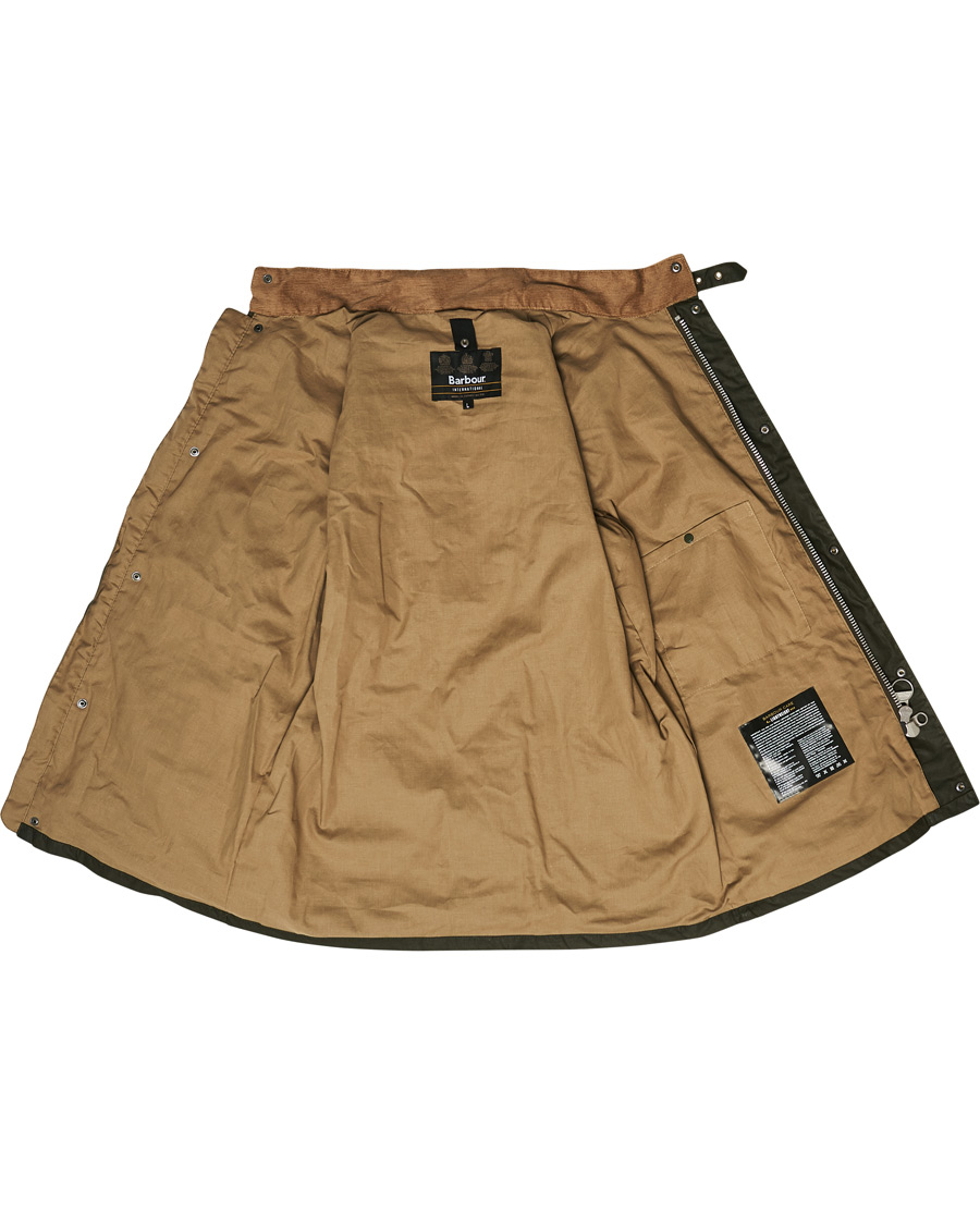 Herr | Jackor | Barbour International | Lightweight Slim Wax Jacket Archive Olive
