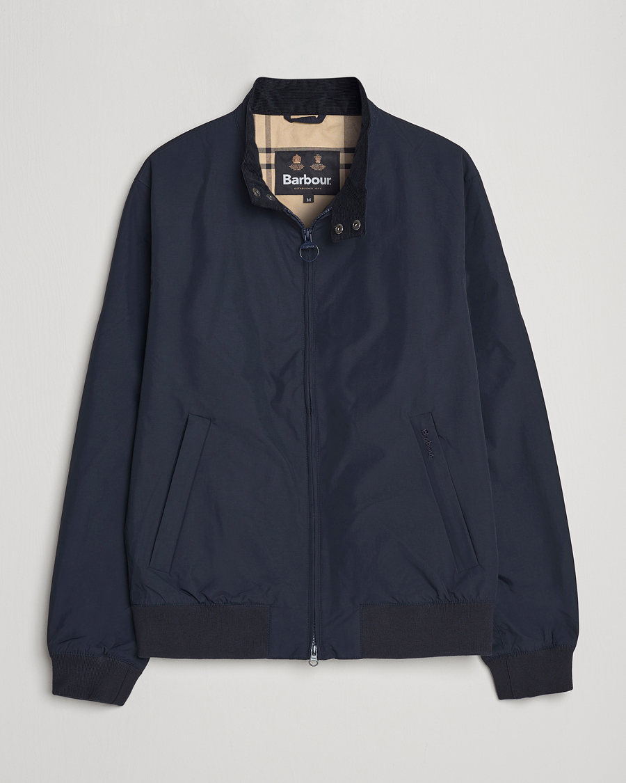 Herr | Jackor | Barbour Lifestyle | Royston Casual Harrington Jacket Navy