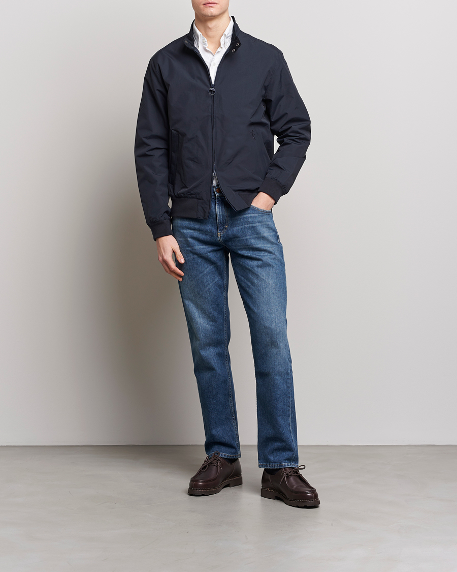 Herr | Jackor | Barbour Lifestyle | Royston Casual Harrington Jacket Navy