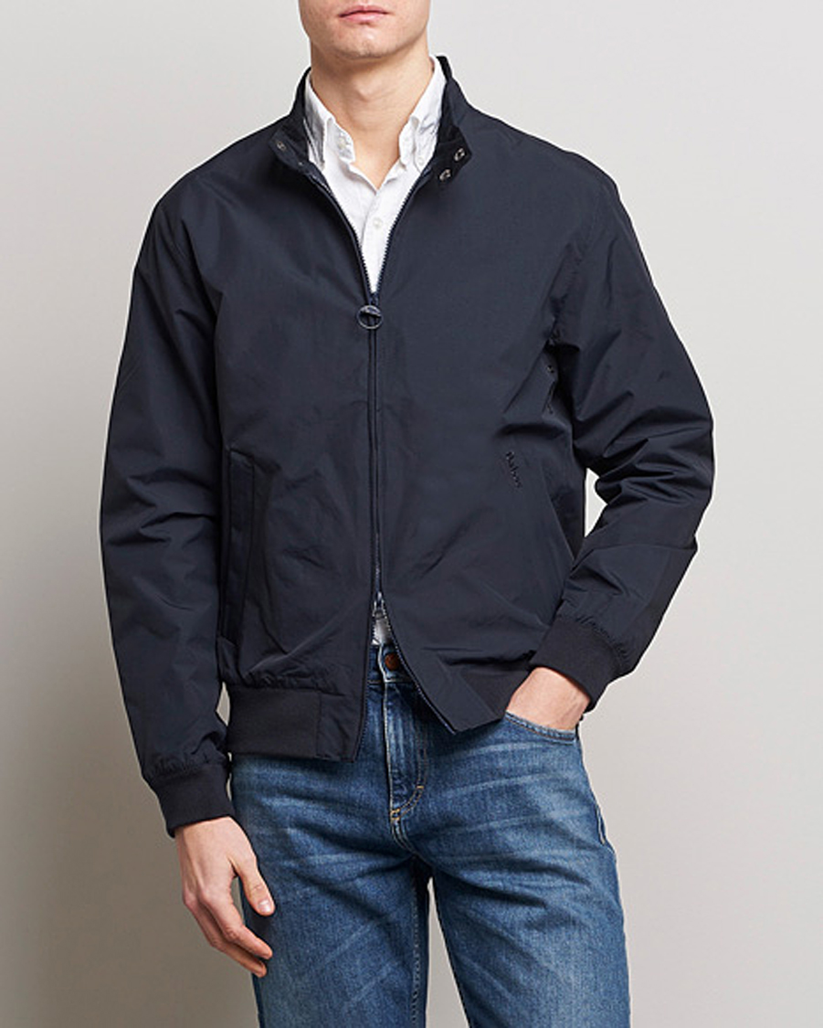 Herr | Jackor | Barbour Lifestyle | Royston Casual Harrington Jacket Navy