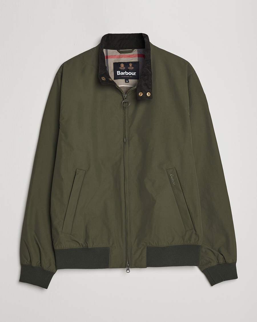 Herr | Jackor | Barbour Lifestyle | Royston Casual Harrington Jacket Olive