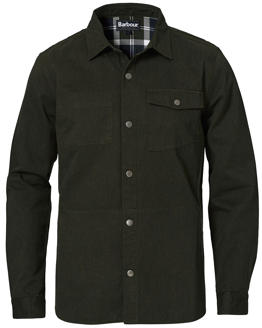 Herr | Skjortor | Barbour Lifestyle | Mortan Overshirt Sage