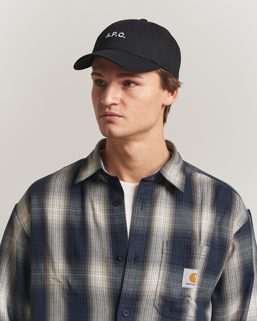 Herr | Hattar & kepsar | A.P.C. | A.P.C.Charlie Baseball CapBlack