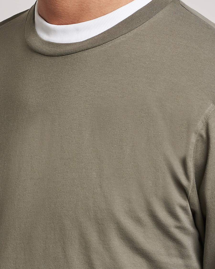 Herr | T-Shirts | Colorful Standard | Classic Organic Long Sleeve T-shirt Dusty Olive