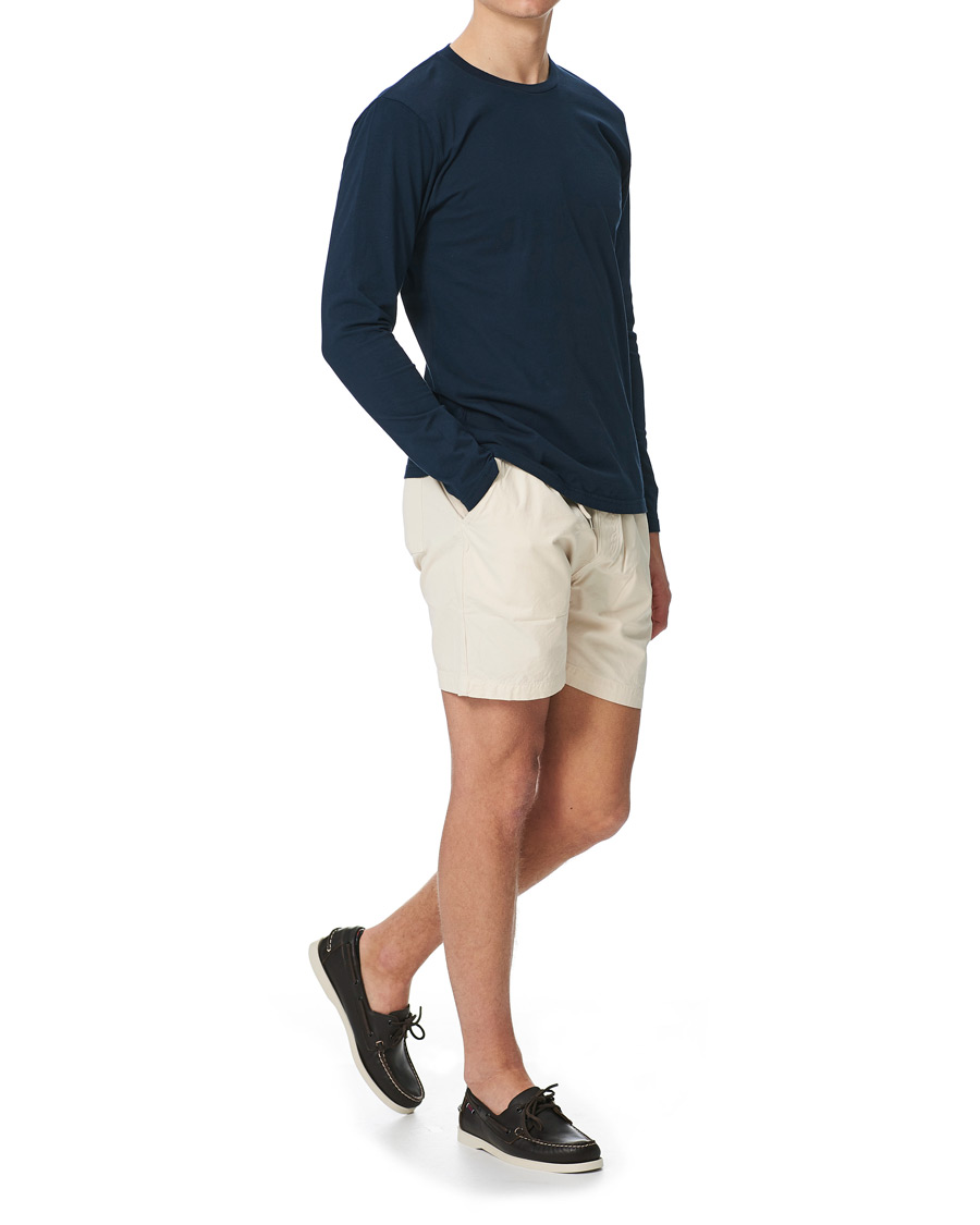 Herr | T-Shirts | Colorful Standard | Classic Organic Long Sleeve T-shirt Navy Blue