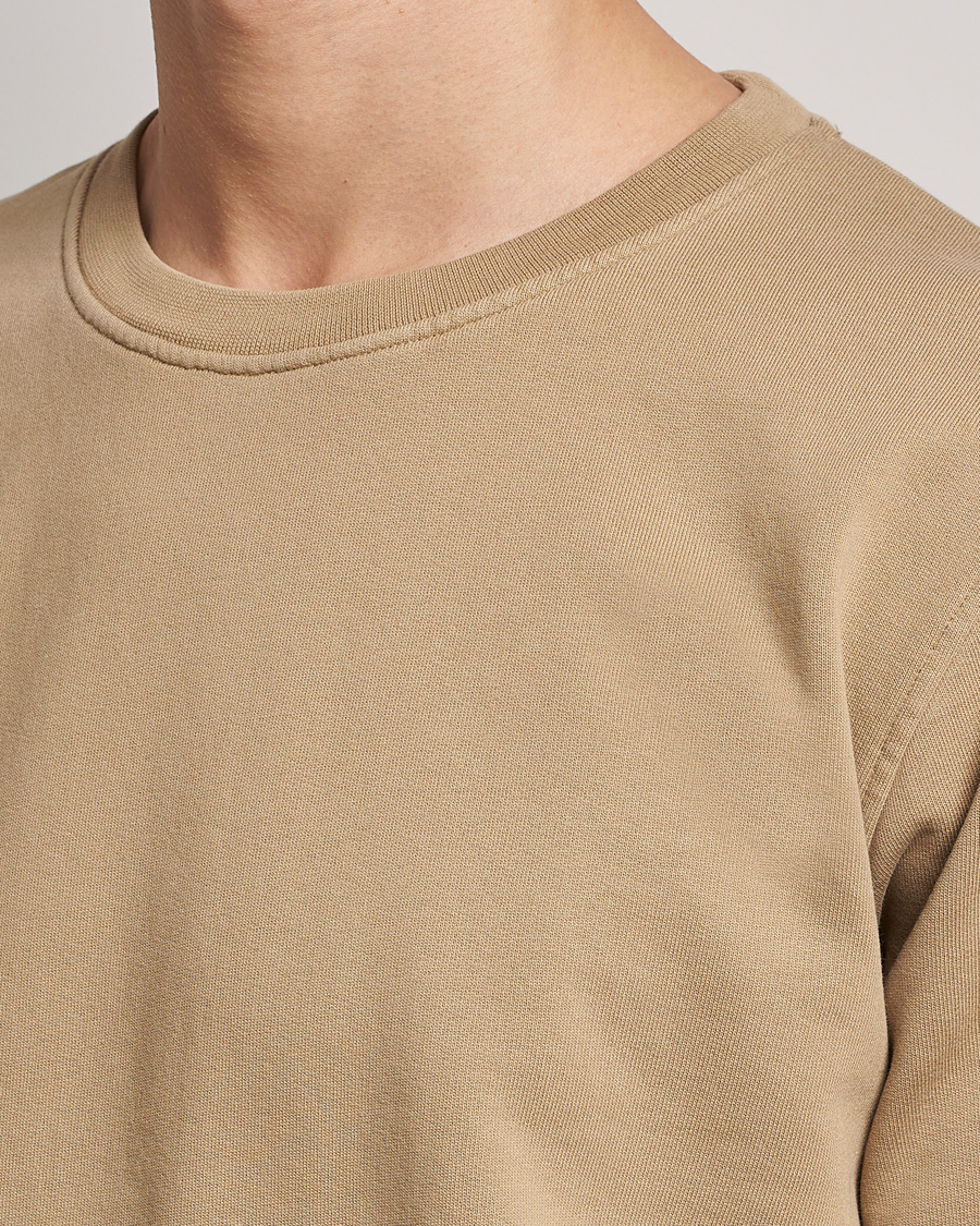 Herr | Tröjor | Colorful Standard | Classic Organic Crew Neck Sweat Desert Khaki