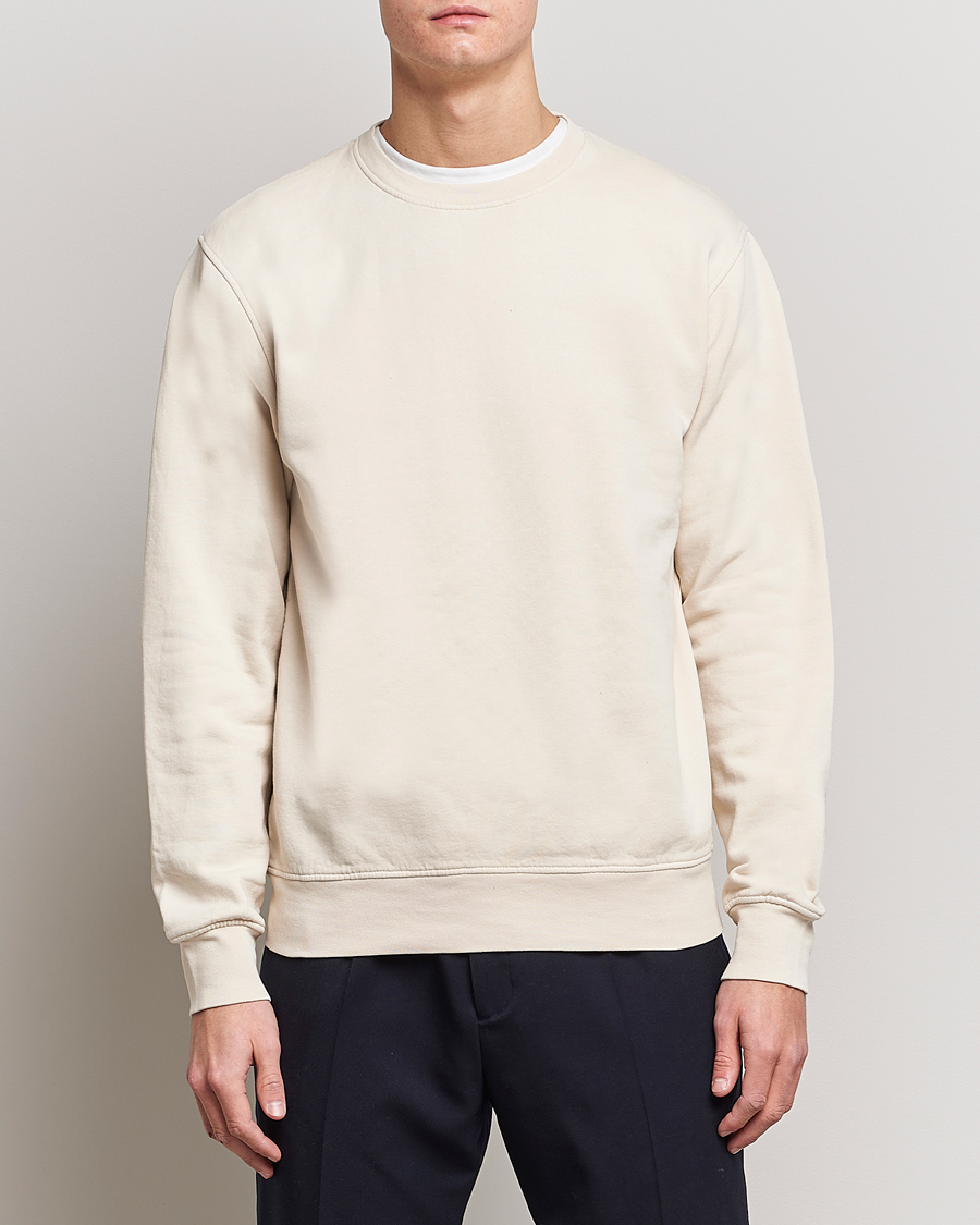 Herr | Gåvor | Colorful Standard | Classic Organic Crew Neck Sweat Ivory White